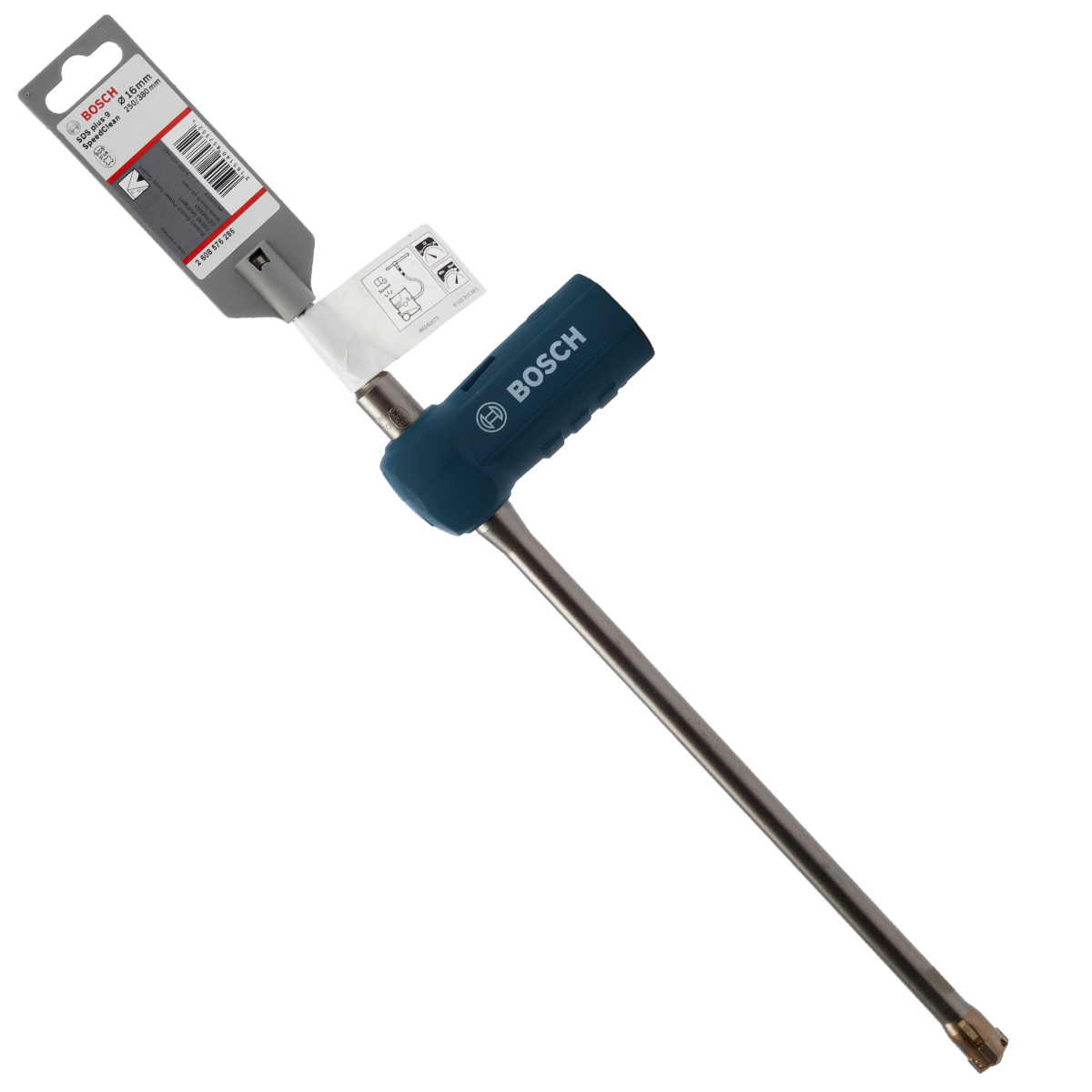 Bosch SDS Plus 9 Speed Clean Masonry Drill Bit 16 x 250 x 380mm 2608576286