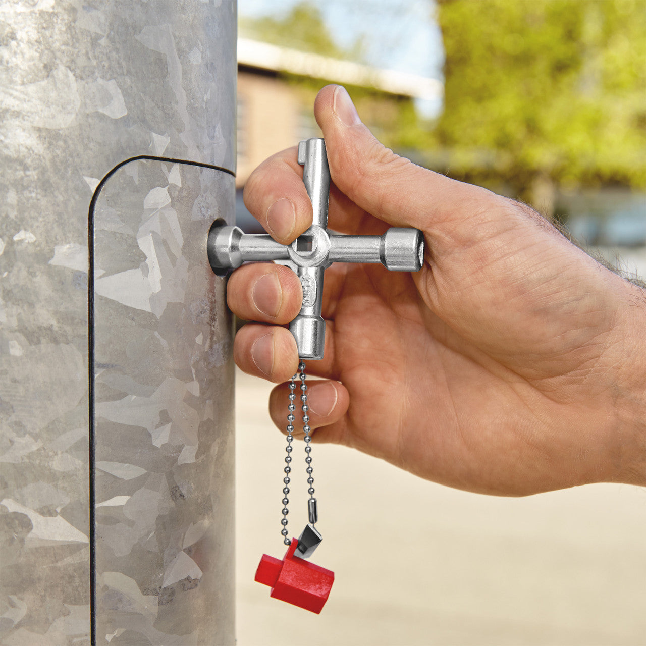 Knipex Control Cabinet Key for all Standard Cabinets and Shut-Off Systems 001103
