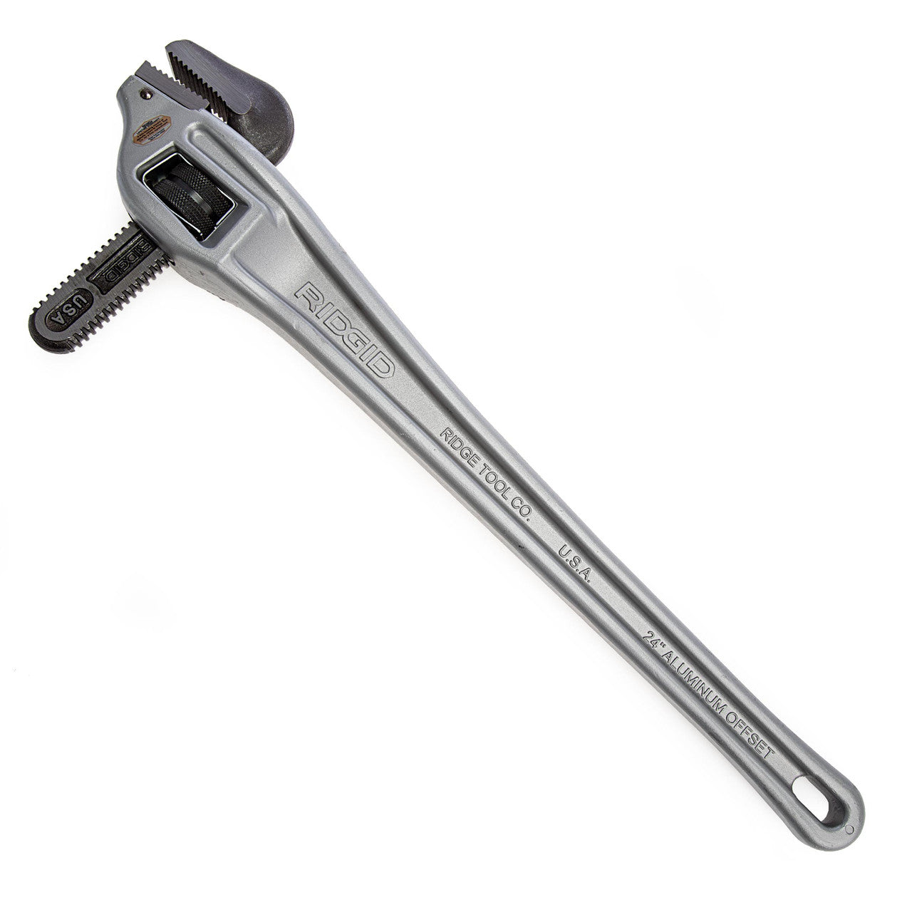 Ridgid Offset Aluminium Pipe Wrench 24" Capacity 80mm 3in 31130