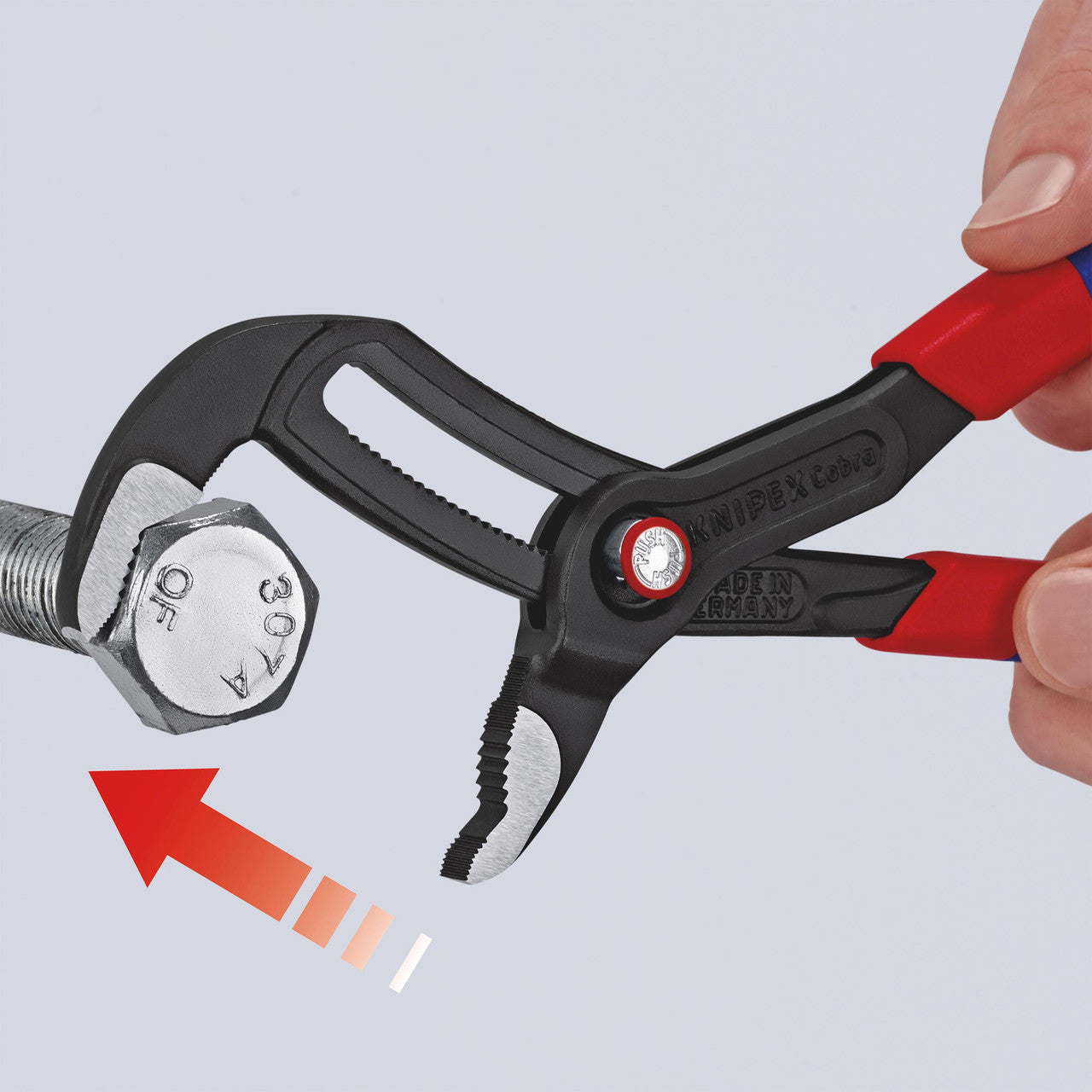 Knipex Cobra Quickset Waterpump Pliers 250mm 8722250SB