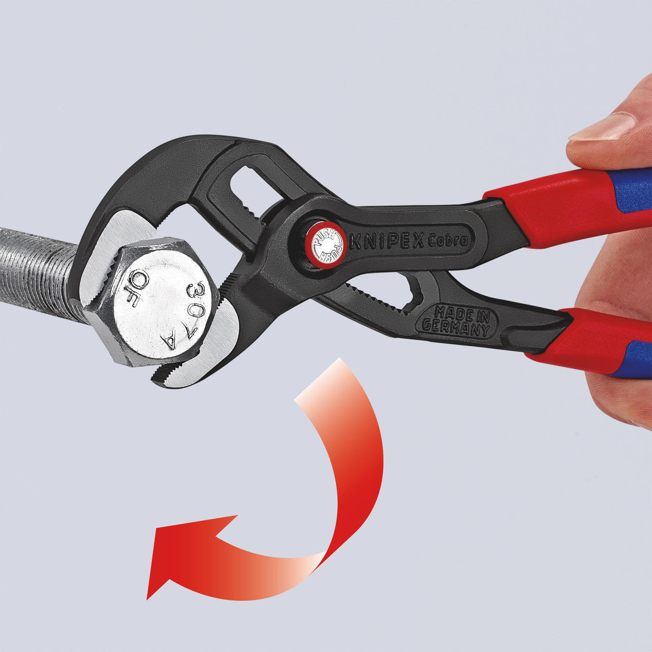Knipex Cobra Quickset Waterpump Pliers 250mm 8722250SB