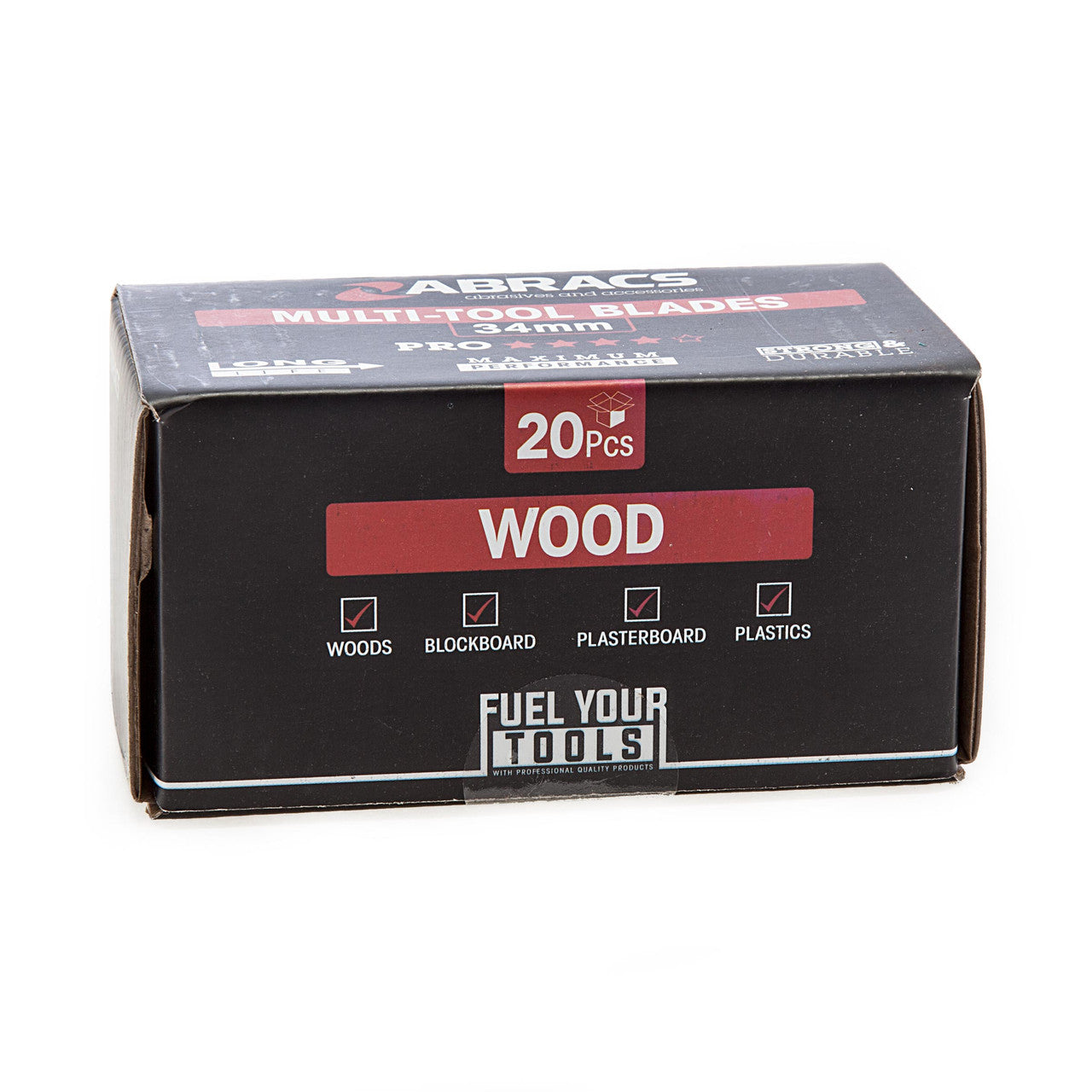 Abracs Multi-Tool Blades 34mm for Wood & Plastic 20 Piece MTW3420