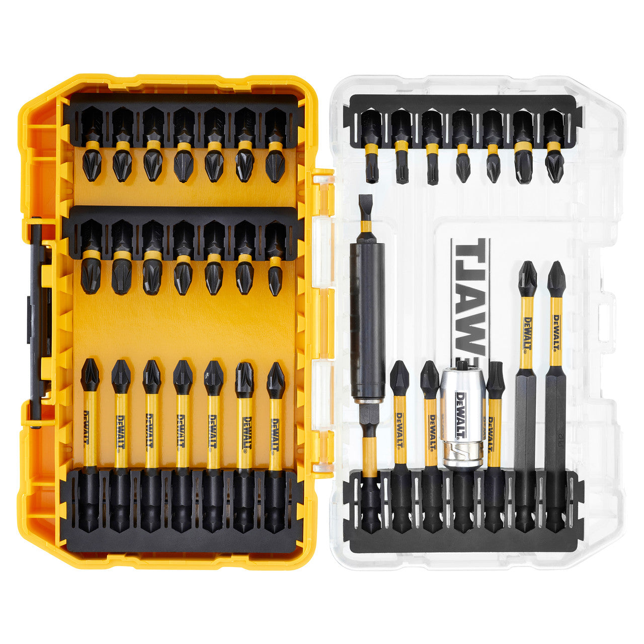 Dewalt FLEXTORQ Screwdriver Bit Set in Connectable Case 37 Piece DT70731T