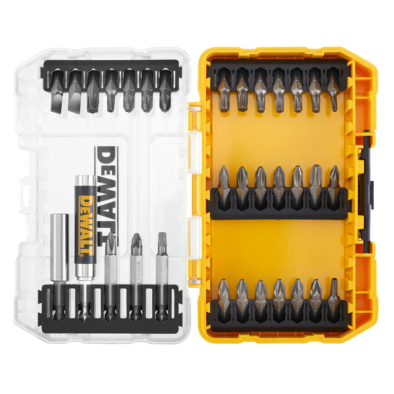 Dewalt Screwdriver Assorted Bit Set in Connectable Case 33 Piece DT70709