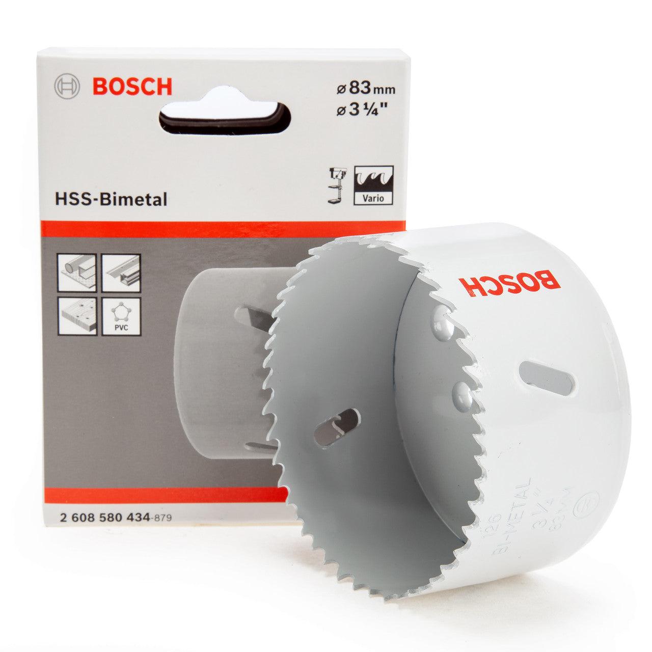 Bosch 83mm HSS Bi Metal Hole Saw For Wood Metal And Plastics etc 2608580434