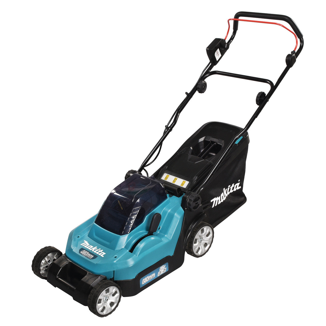 Makita 36V LXT Cordless Lawnmower 38cm Body Only Needs 2 × 18V Batteries DLM382Z