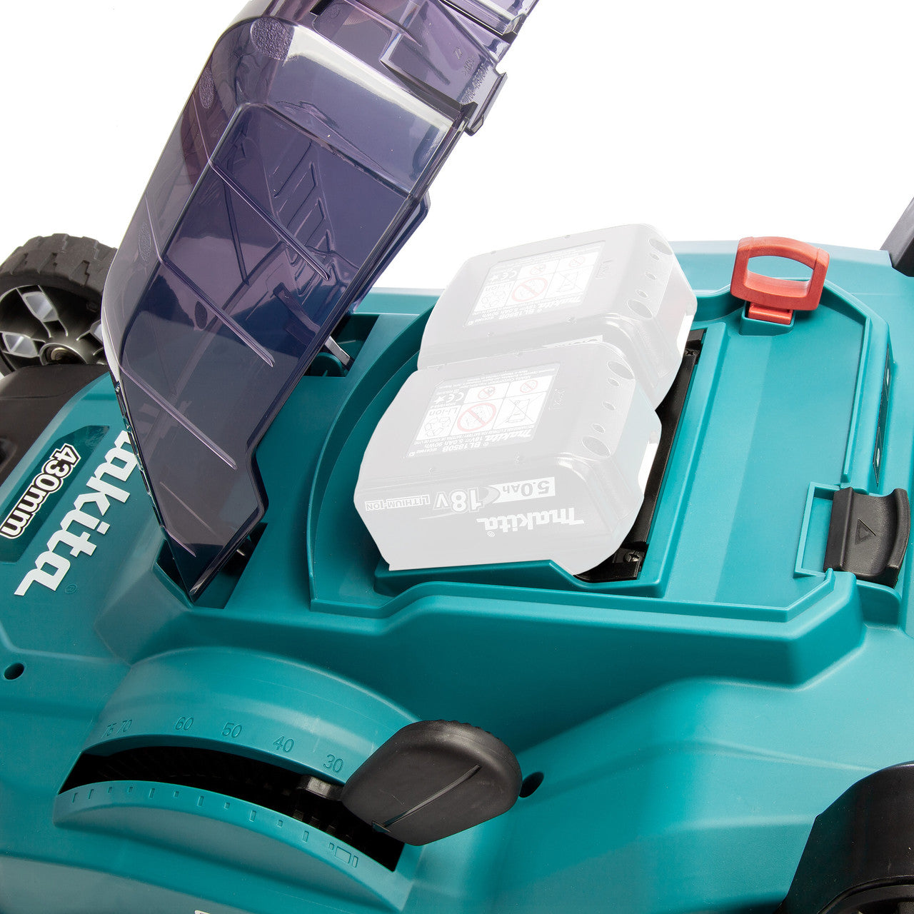 Makita 36V LXT Cordless Lawnmower 43cm Body Only Needs 2 × 18V Batteries DLM432Z