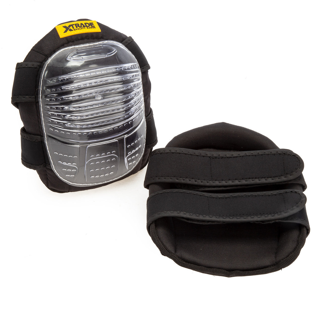 XTrade Gel Filled Knee Pads Pair Quick Strap System Foam Core X1900001