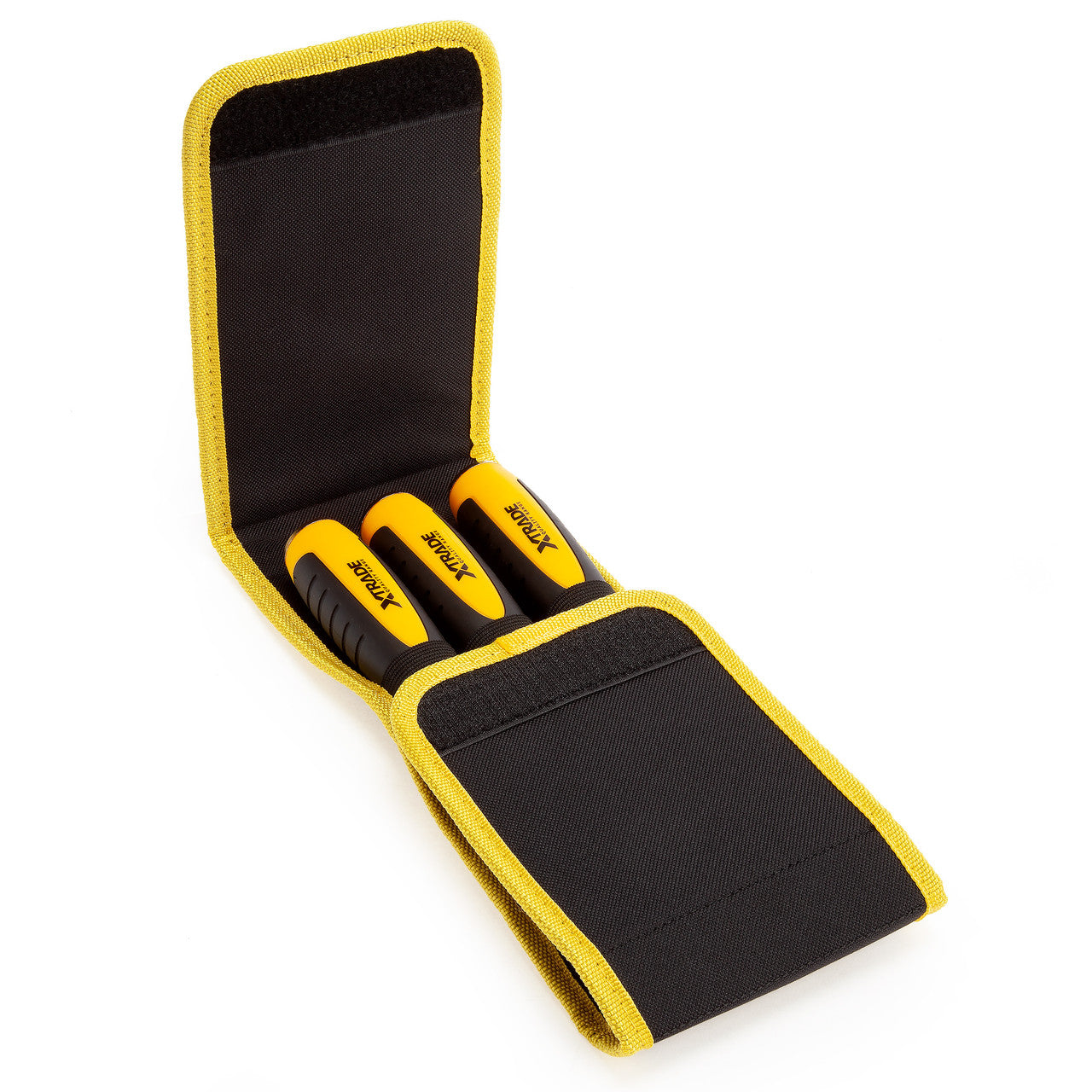 XTrade Bevel Edge Wood Chisel Set in Pouch 3 Piece X0900007