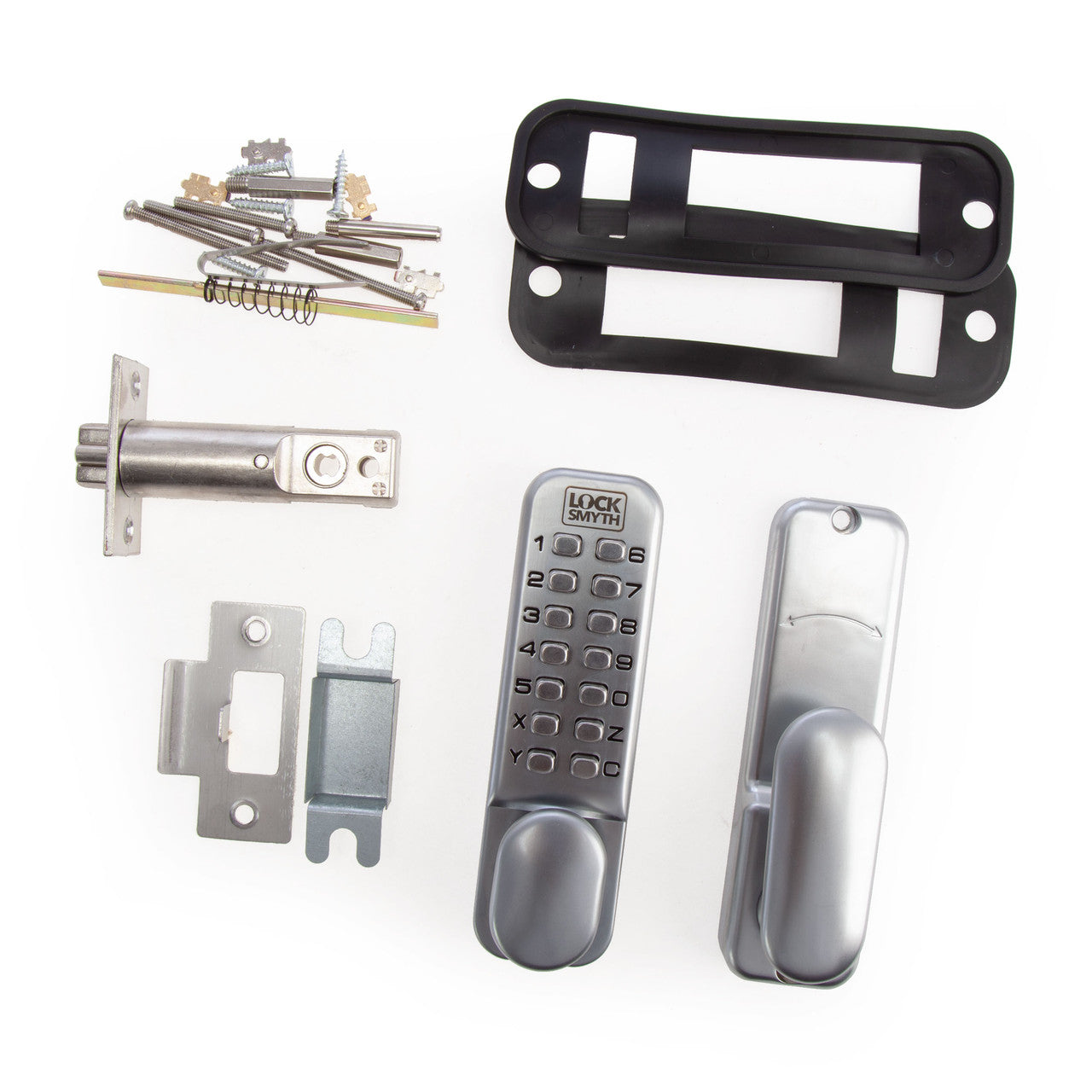 Locksmyth Digital Door Lock 4-6 Digit Code Length 8000 Combinations L2200008