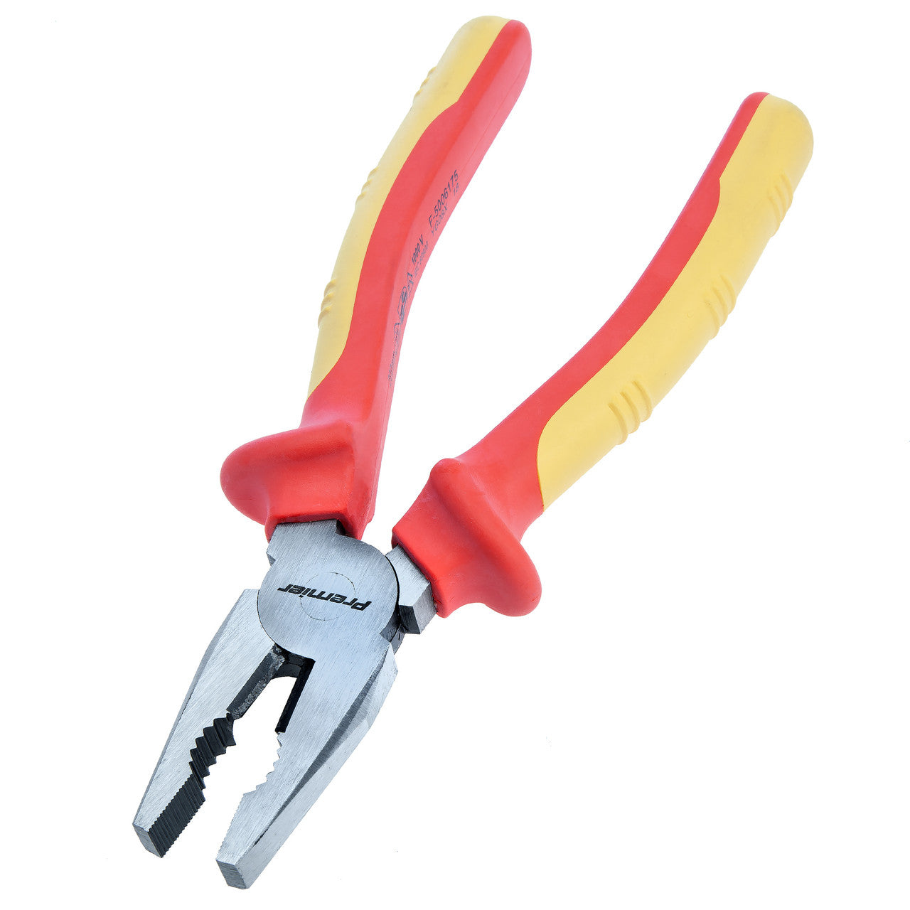 Sealey Combination Pliers VDE Approved 200mm Polished Serrated jaws AK83455