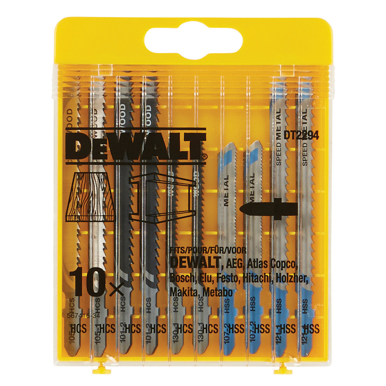 ****Dewalt DT2294 XPC Jigsaw Blade Set for Wood and Metal (10 Pack)