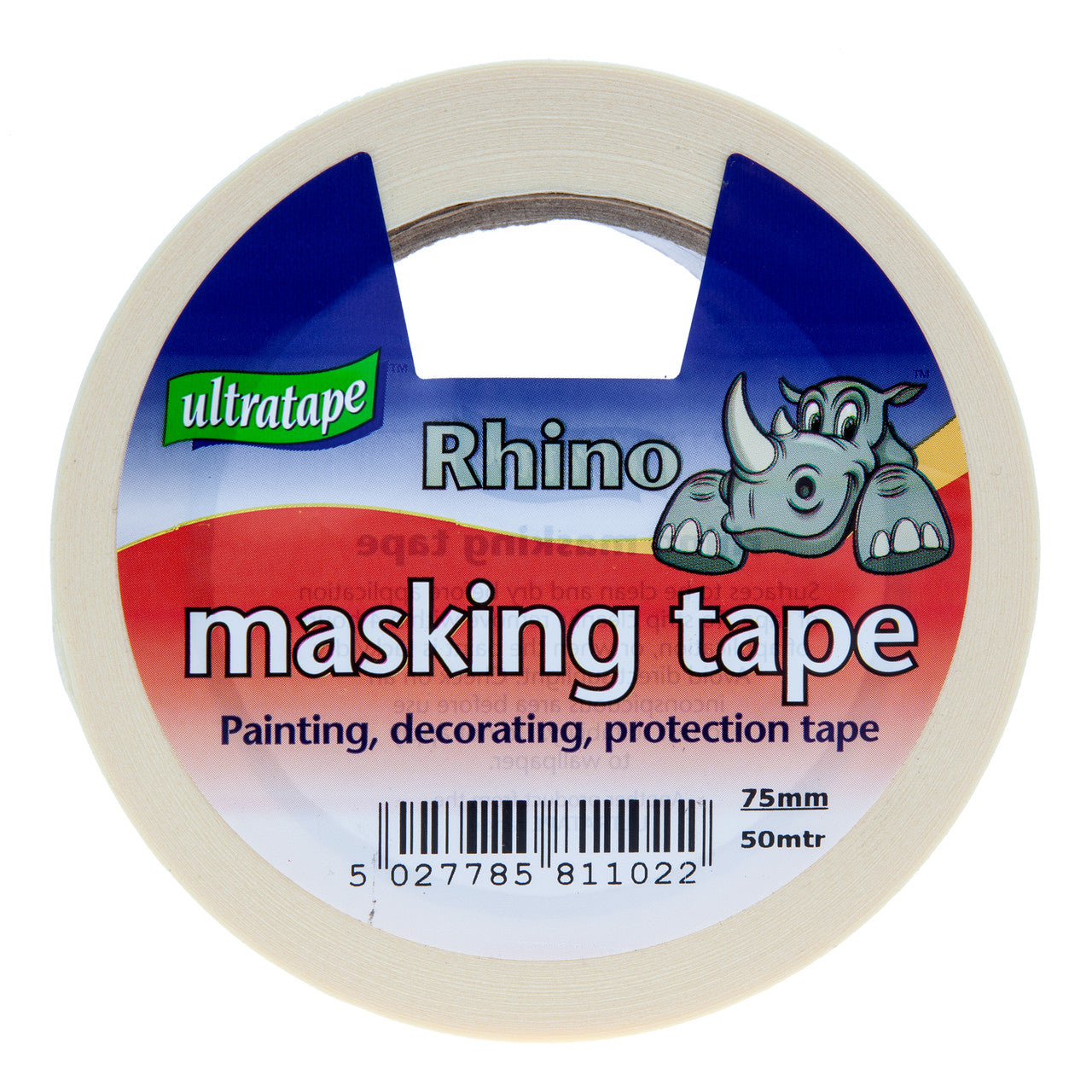 Ultratape Rhino Masking Tape 75mm x 50m General Purpose 00527550RH
