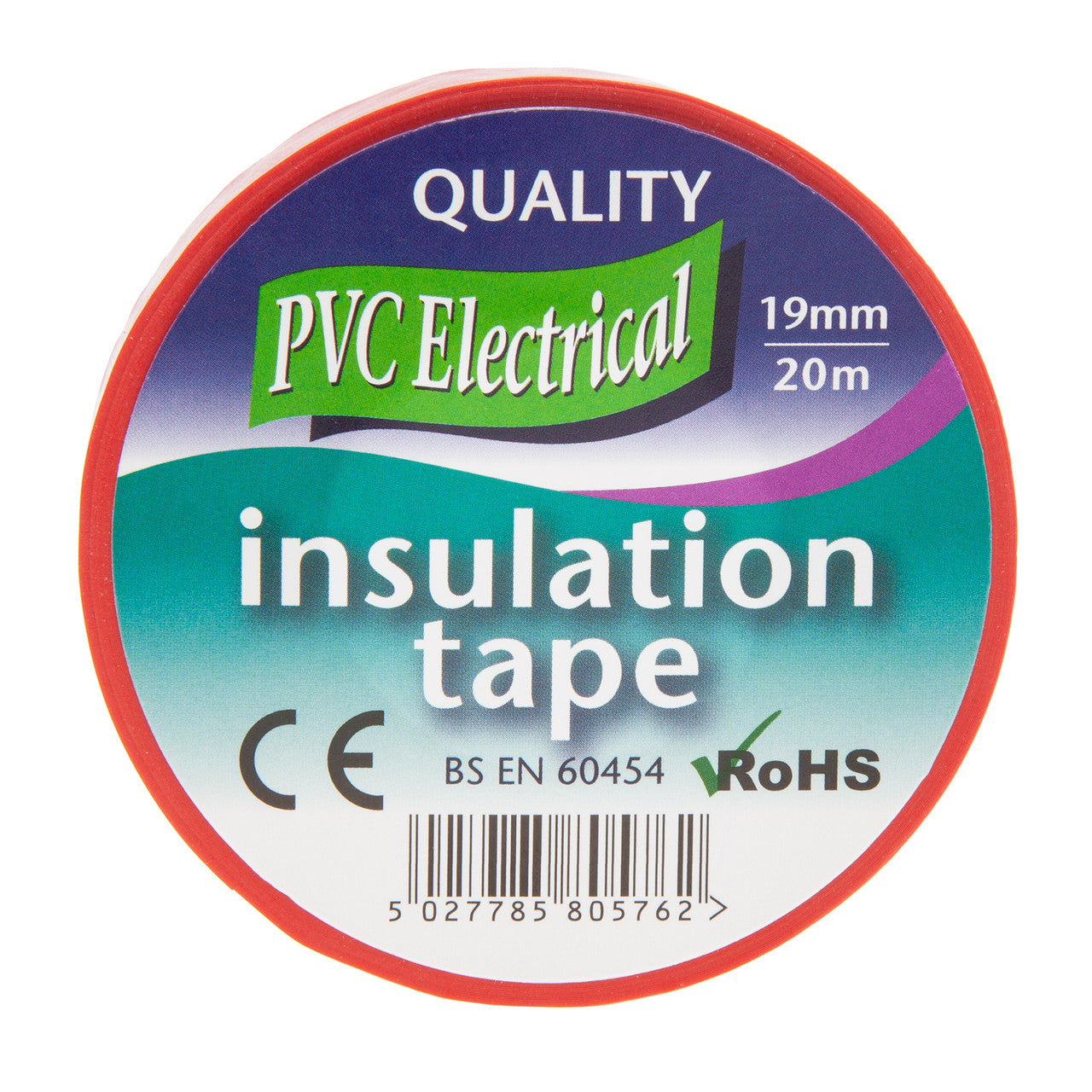Ultratape PVC Electrical Insulation Tape Red 19mm x 20m 00351920RE