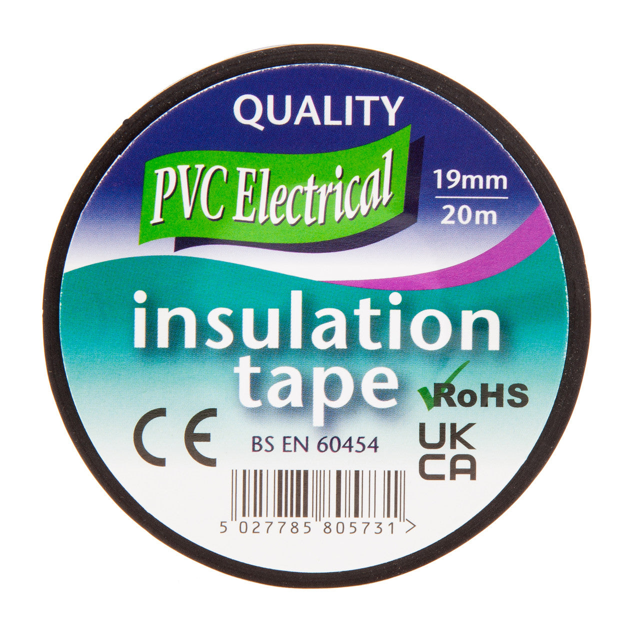 Ultratape PVC Electrical Insulation Tape Black 19mm x 20m 00351920BK