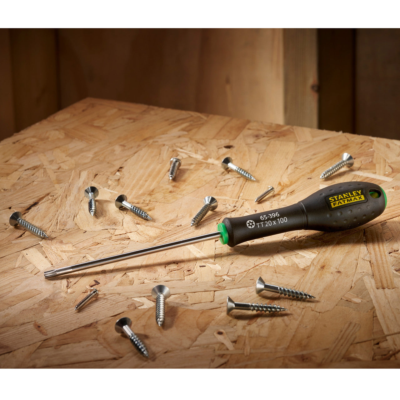 Stanley FatMax Tamperproof Torx Screwdriver TT20 x 100mm Soft Grip 0-65-396