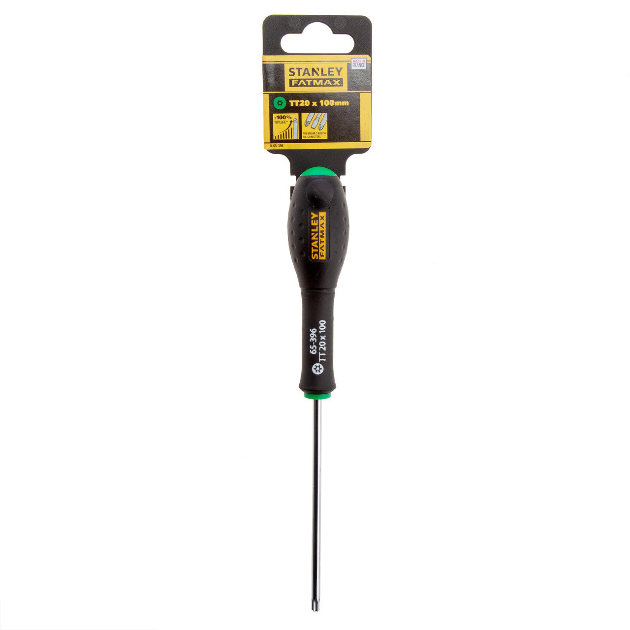 Stanley FatMax Tamperproof Torx Screwdriver TT20 x 100mm Soft Grip 0-65-396