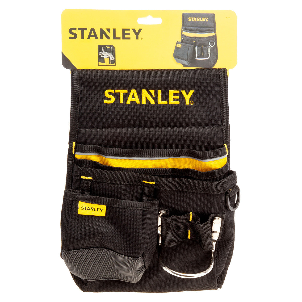 Stanley Tool Pouch With Hammer Loop For Tool Belt Size 30 x 21 x 6cm 1-96-181