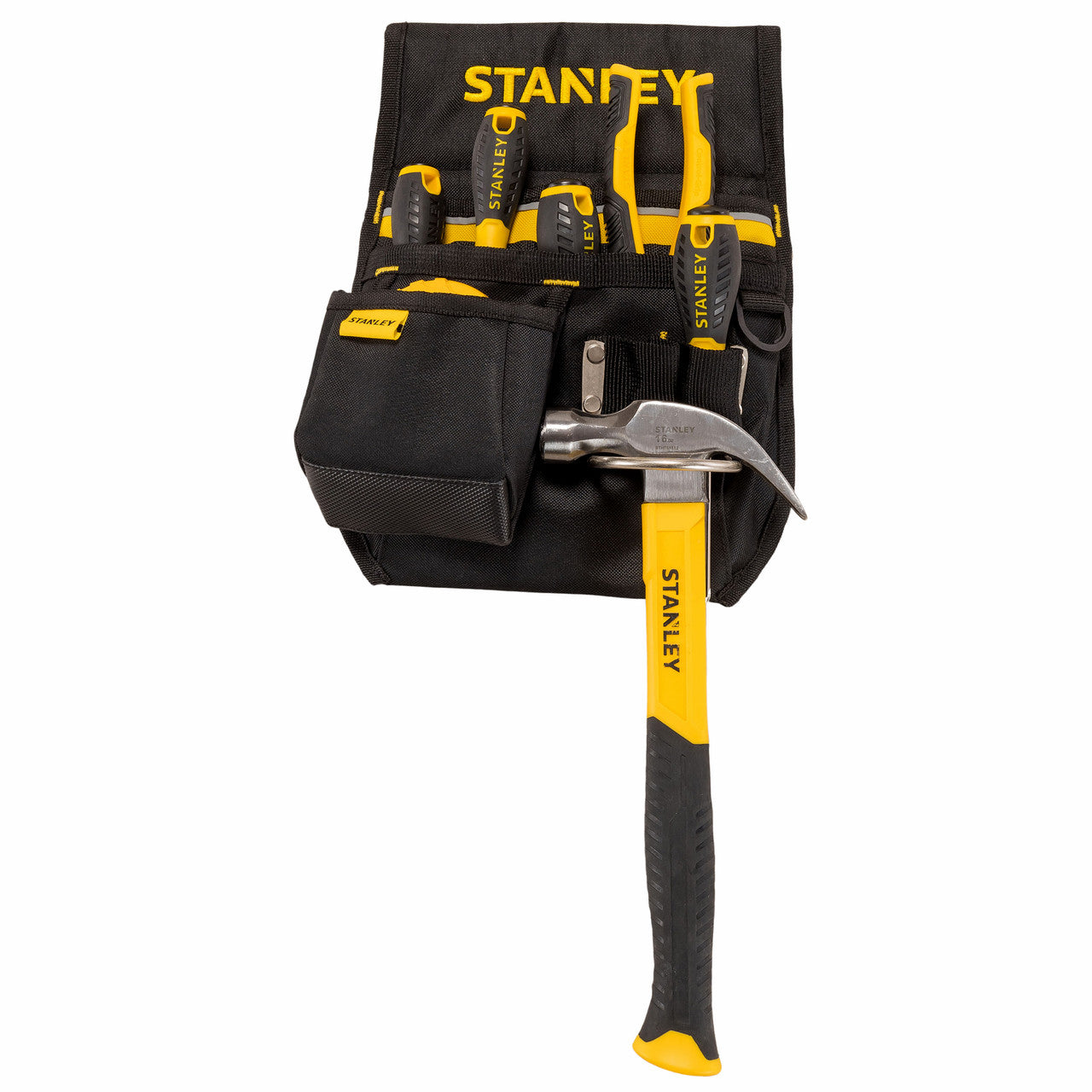 Stanley Tool Pouch With Hammer Loop For Tool Belt Size 30 x 21 x 6cm 1-96-181