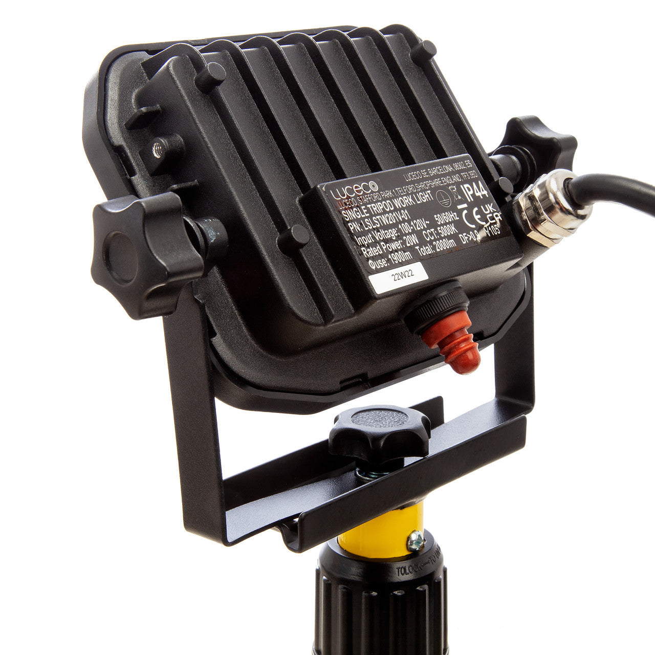 Luceco Tripod with Single LED Worklight 20W 110V LSLSTW201V-01