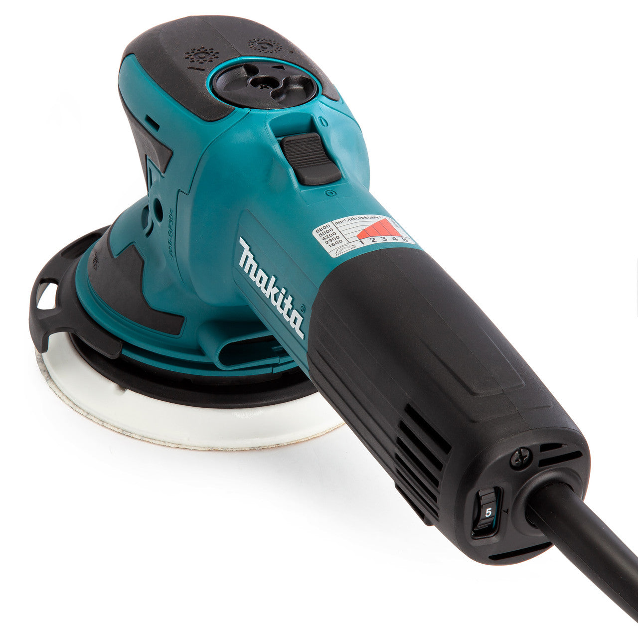 Makita 6 inch 150mm Random Orbital Sander 240V 750w Soft Start BO6050J