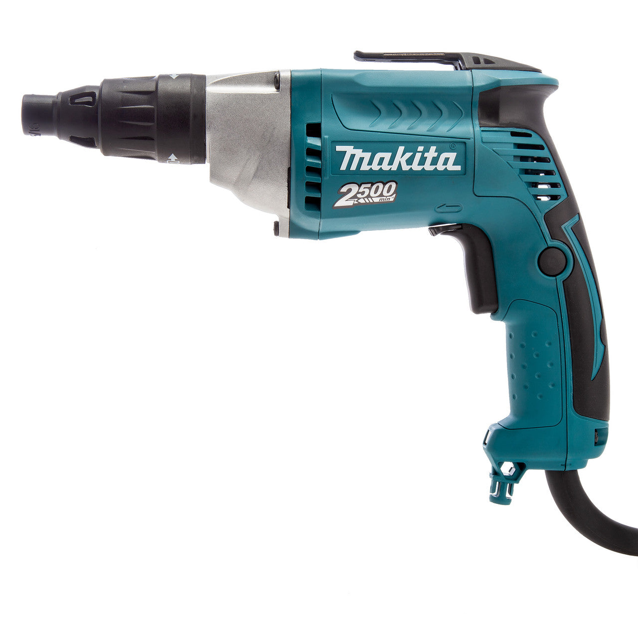 Makita Drywall TEK Screwdriver 110V 1/4" Hex Drive 570w LED job light FS2500