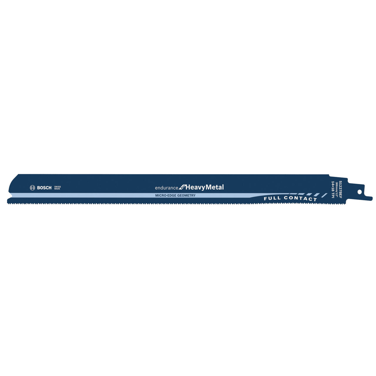 Bosch Endurance Reciprocating Saw Blades for Heavy Metal 300mm Pack 5 S1227BEF