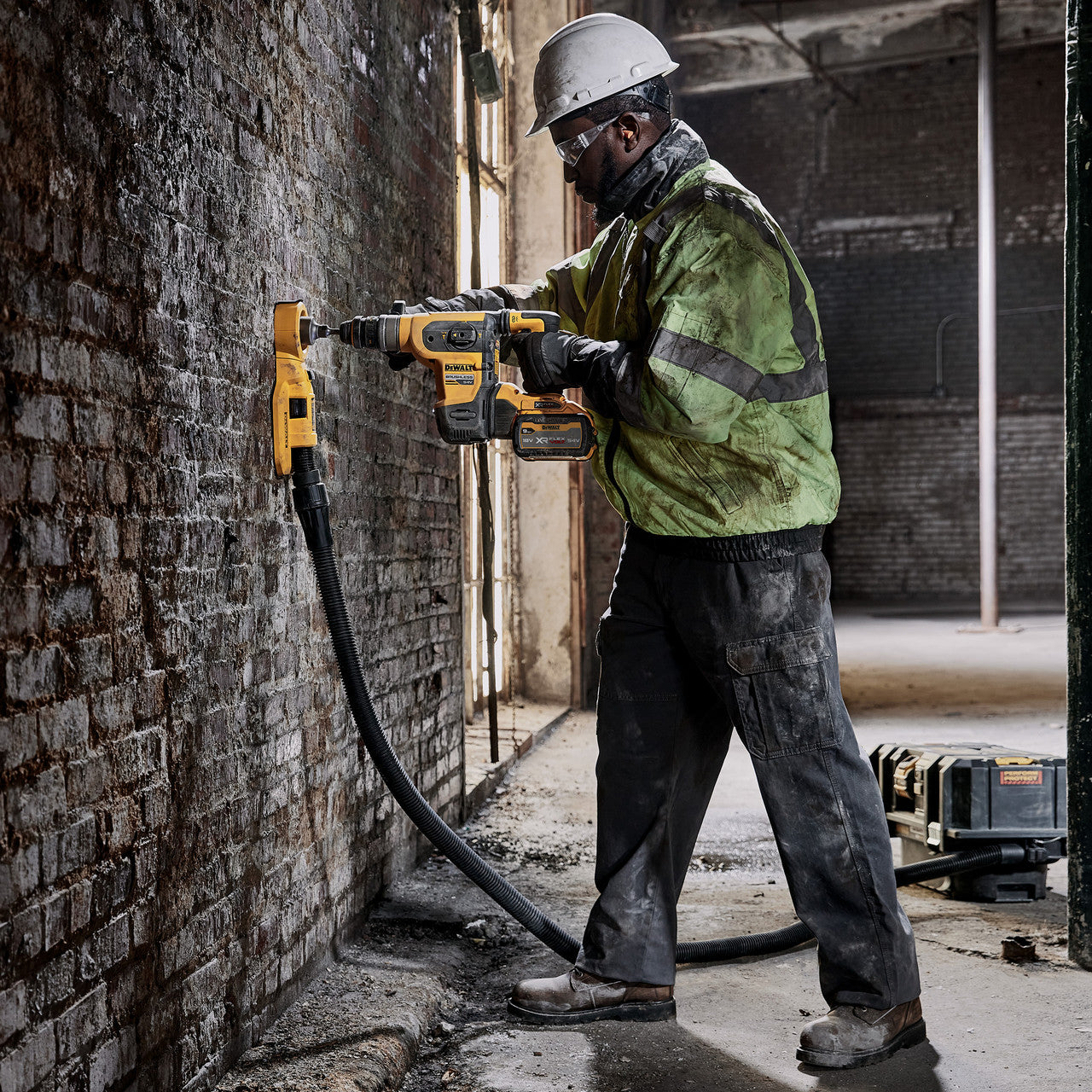 Dewalt 54V XR 32mm Flexvolt SDS Plus Rotary Hammer with QCC Body Only DCH417NT