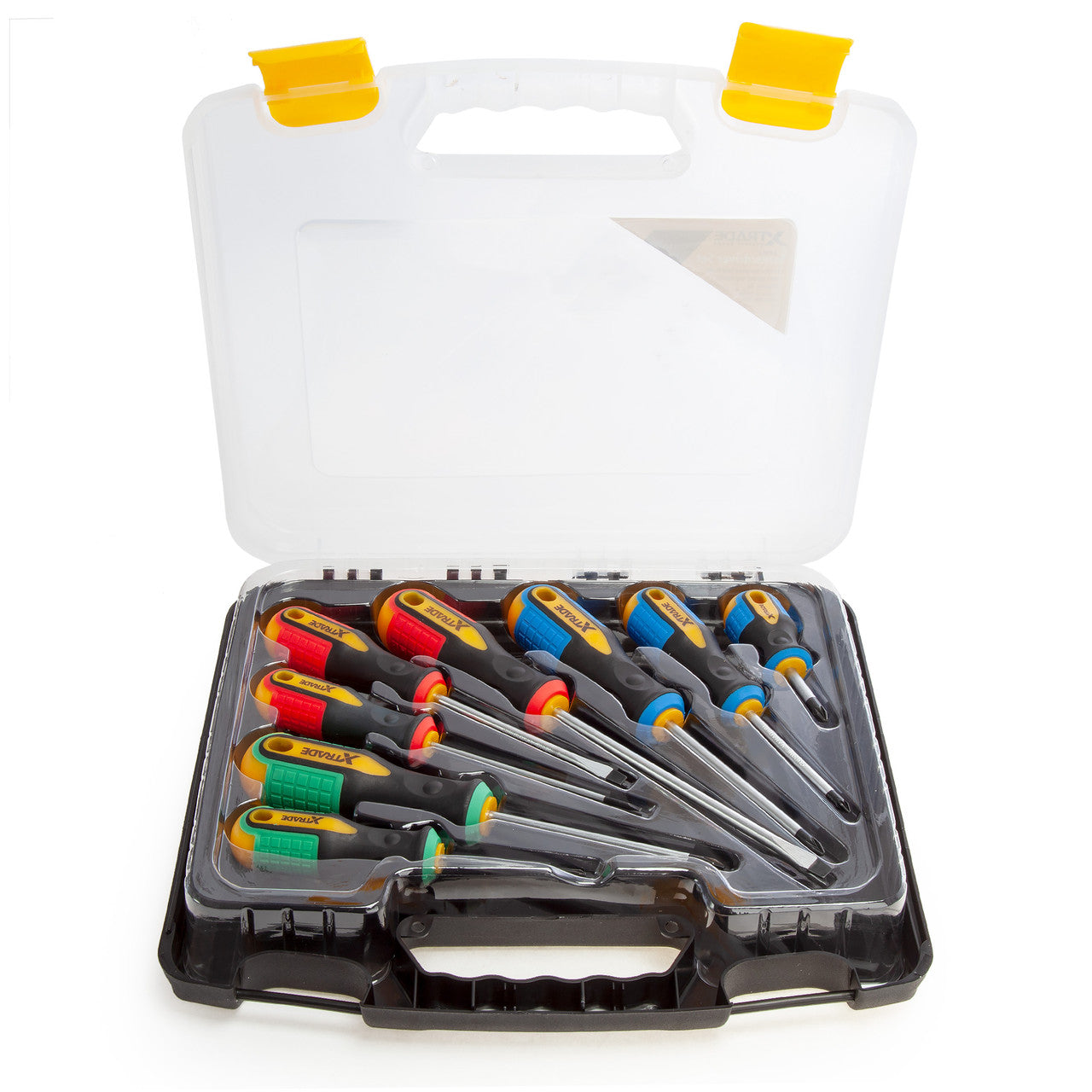 XTrade Screwdriver Mixed Set 8 Piece Non Slip Soft Grip Handle X0900064