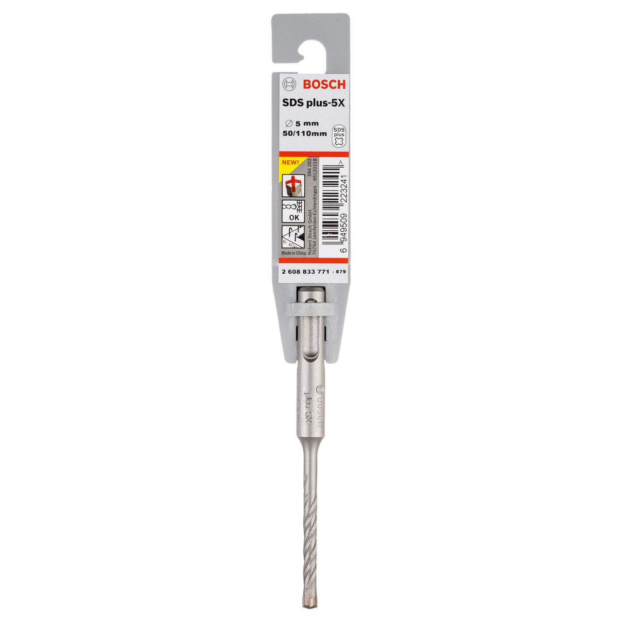 Bosch SDS+ 5X Masonry Drill Bit 5 x 50 x 110mm 2608833771