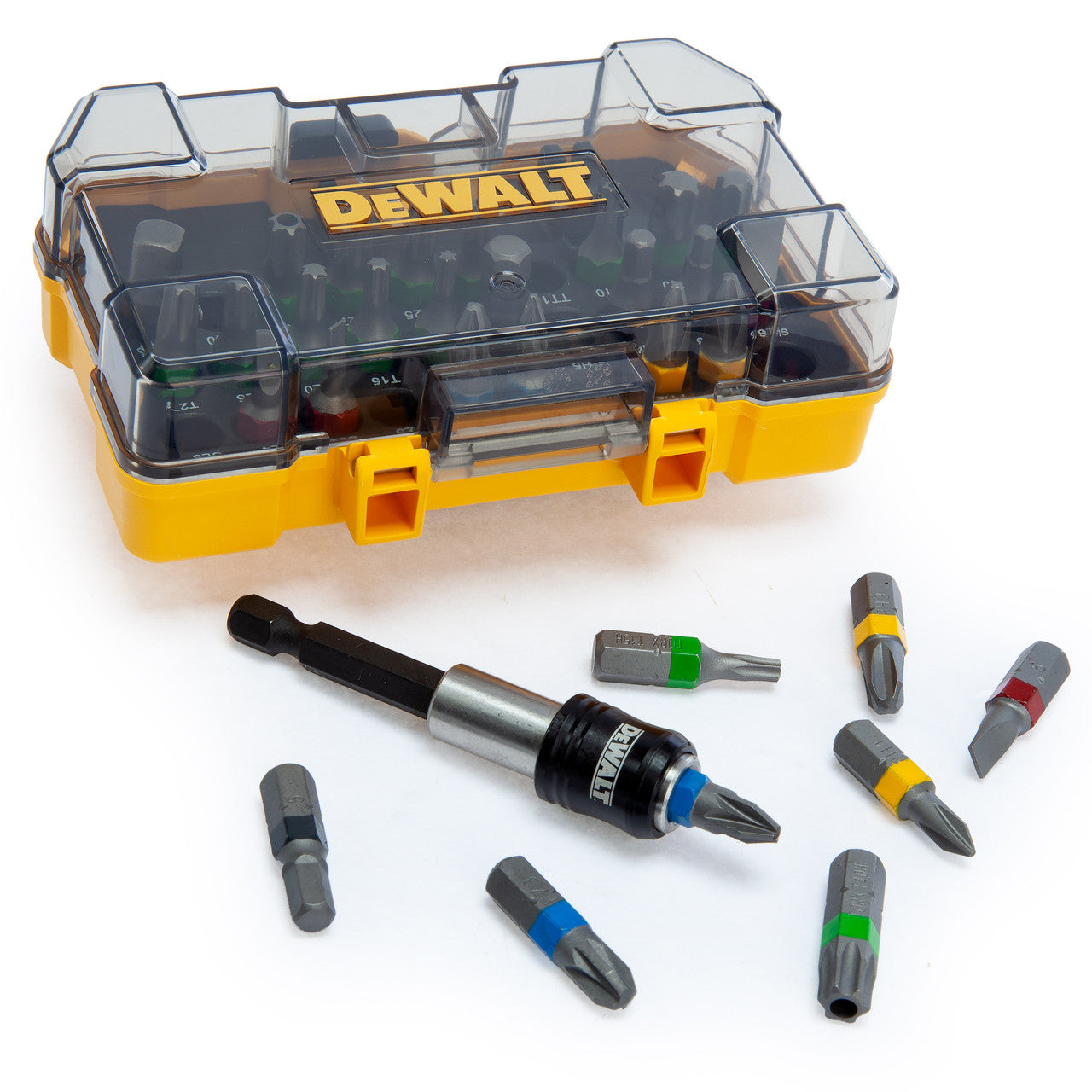 Dewalt Screwdriver Bit Set 32 Pc x 12 in Merchandiser Display Case DT7969M