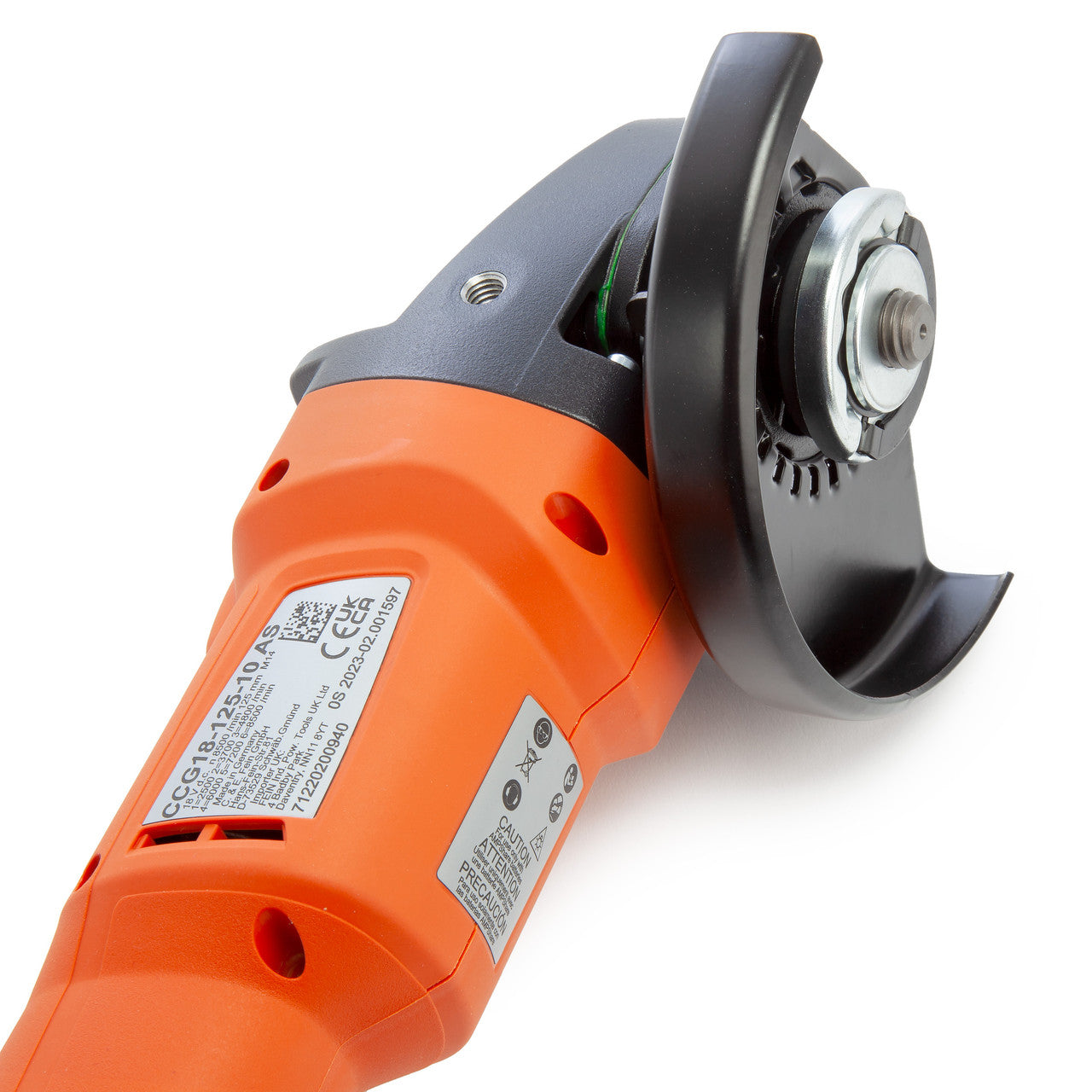 Fein 18V 125mm Angle Grinder Body Only in L-Boxx AMPShare CCG 18-125-10 AS