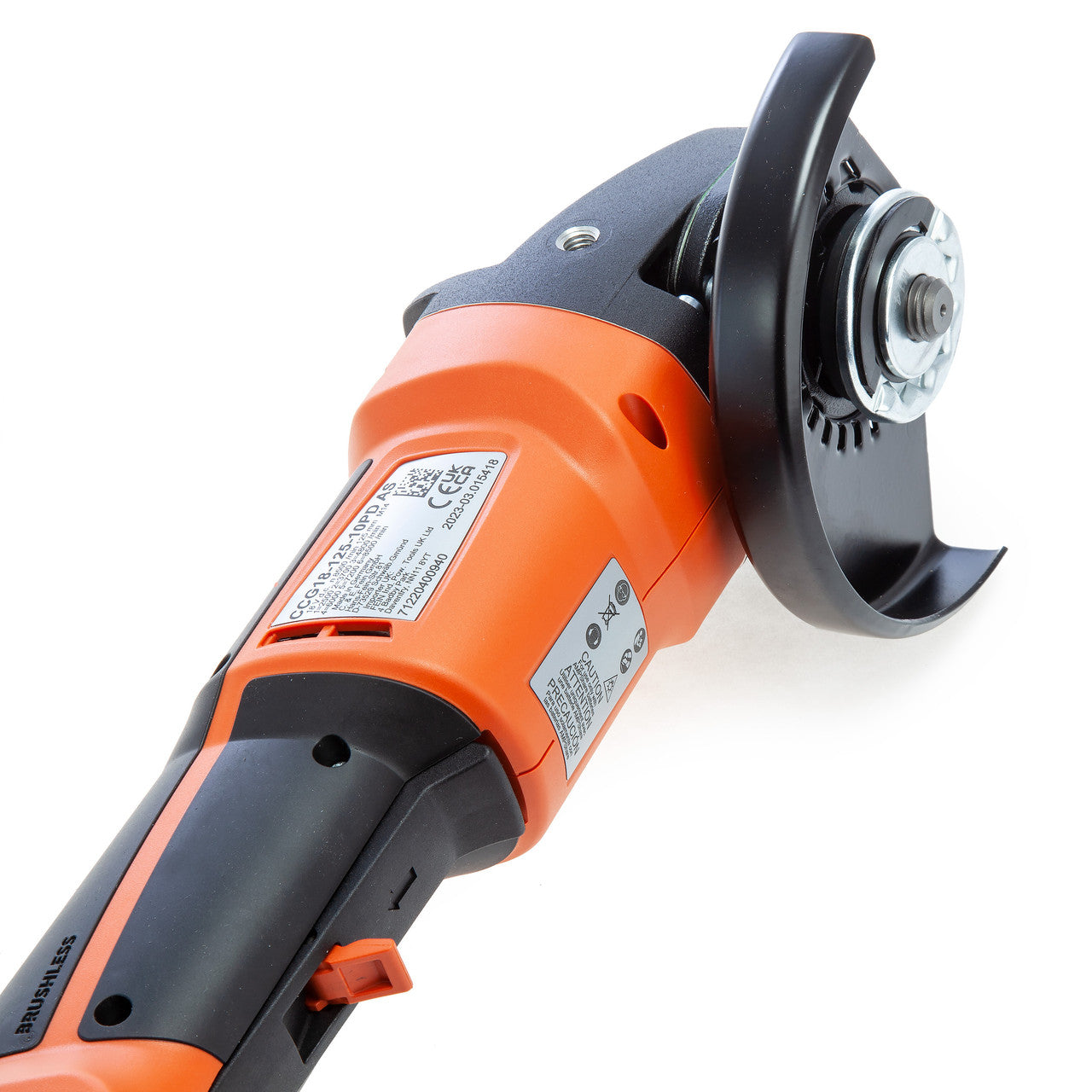 Fein CCG 18-125-10 PD AS 18V AMPShare 125mm Angle Grinder (Body Only) in L-Boxx
