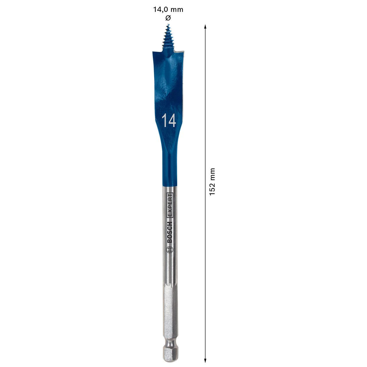 Bosch Expert SelfCut Speed Spade Wood Drill Bit 14mm x 152mm 2608900314