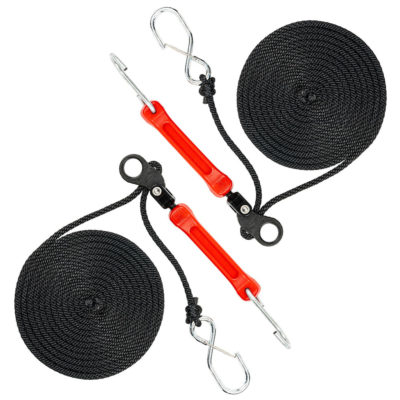 The Perfect Bungee Tie Down Straps in Red 3.65m 12ft Pack of 2 PTDR2PK