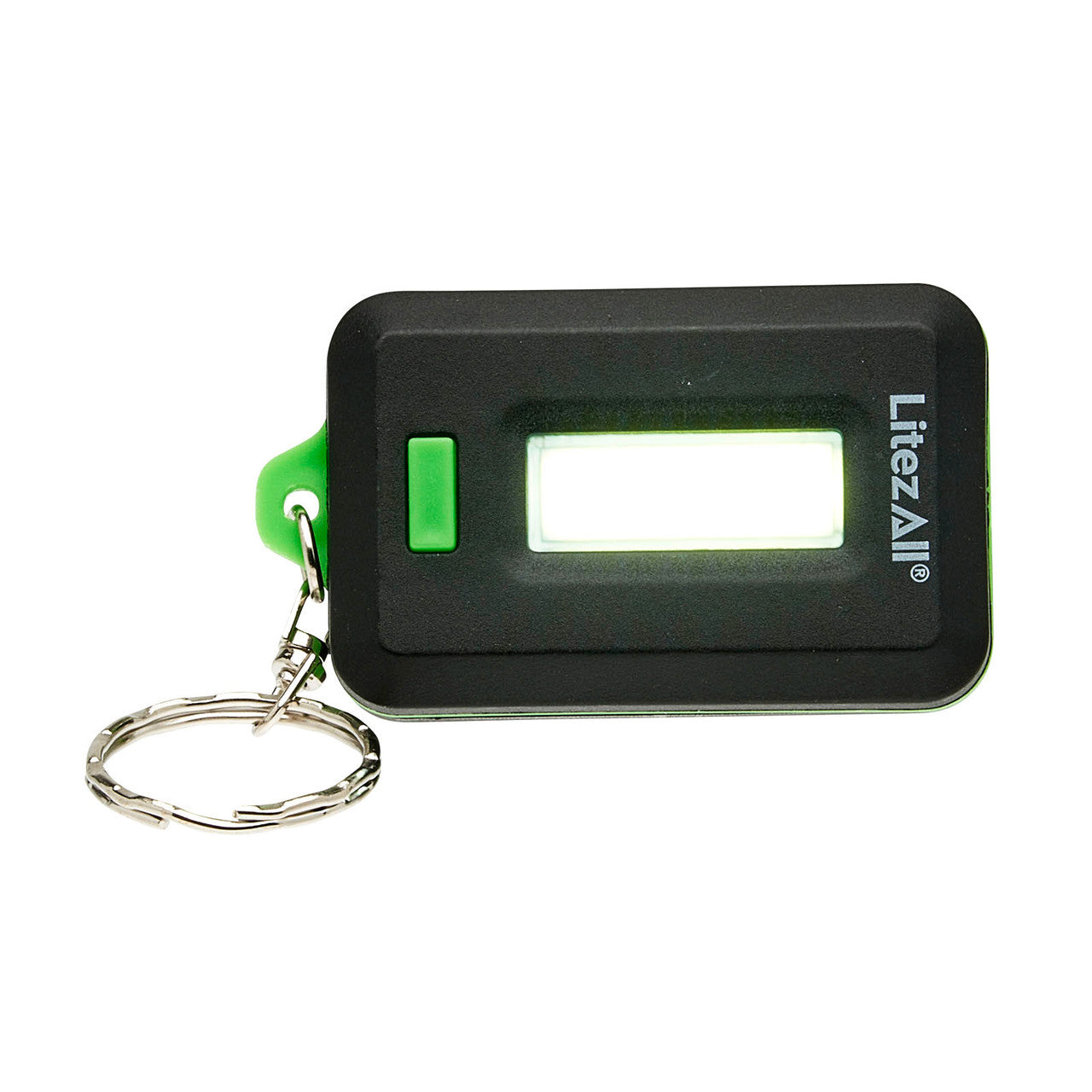 LitezAll CobFob Tactical Keychain 120 Lumens 3 Pack AAA Batteries Included 24389