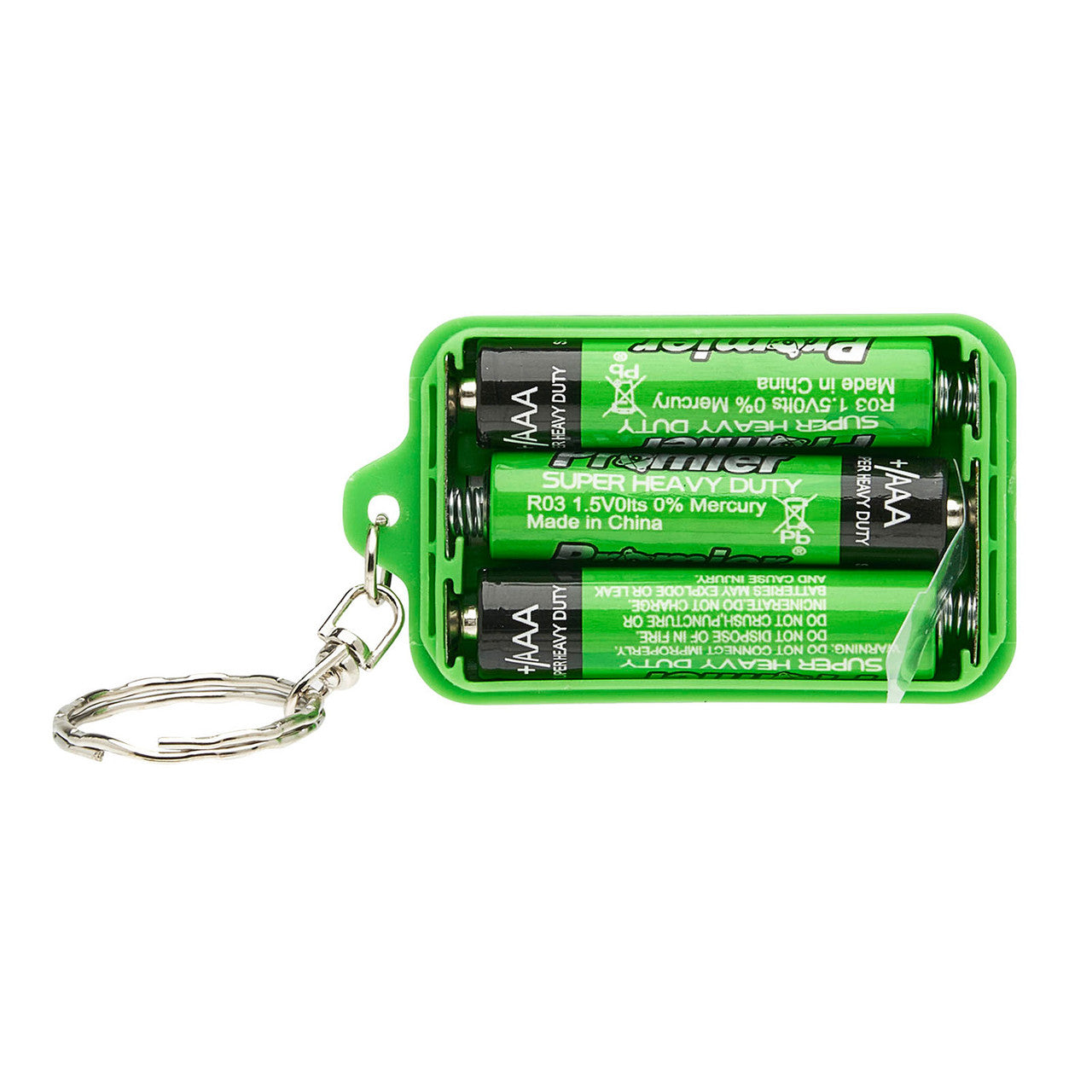 LitezAll CobFob Tactical Keychain 120 Lumens 3 Pack AAA Batteries Included 24389