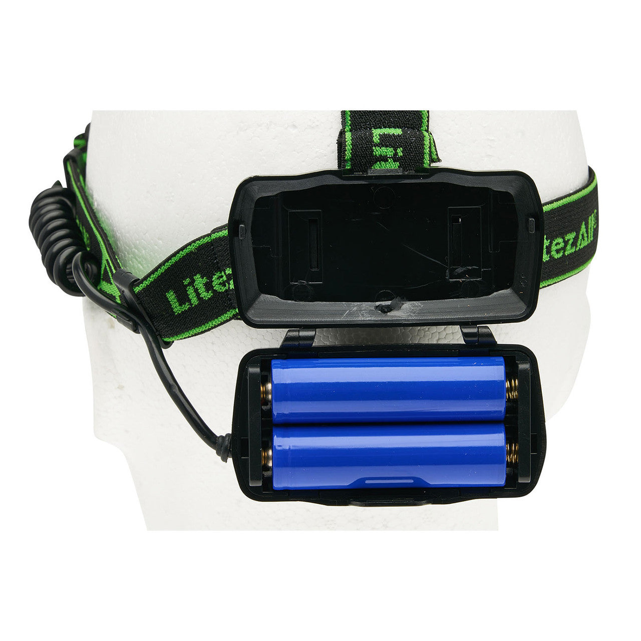 LitezAll Rechargeable Head Torch 1300 Lumens COB LED Technology 25188