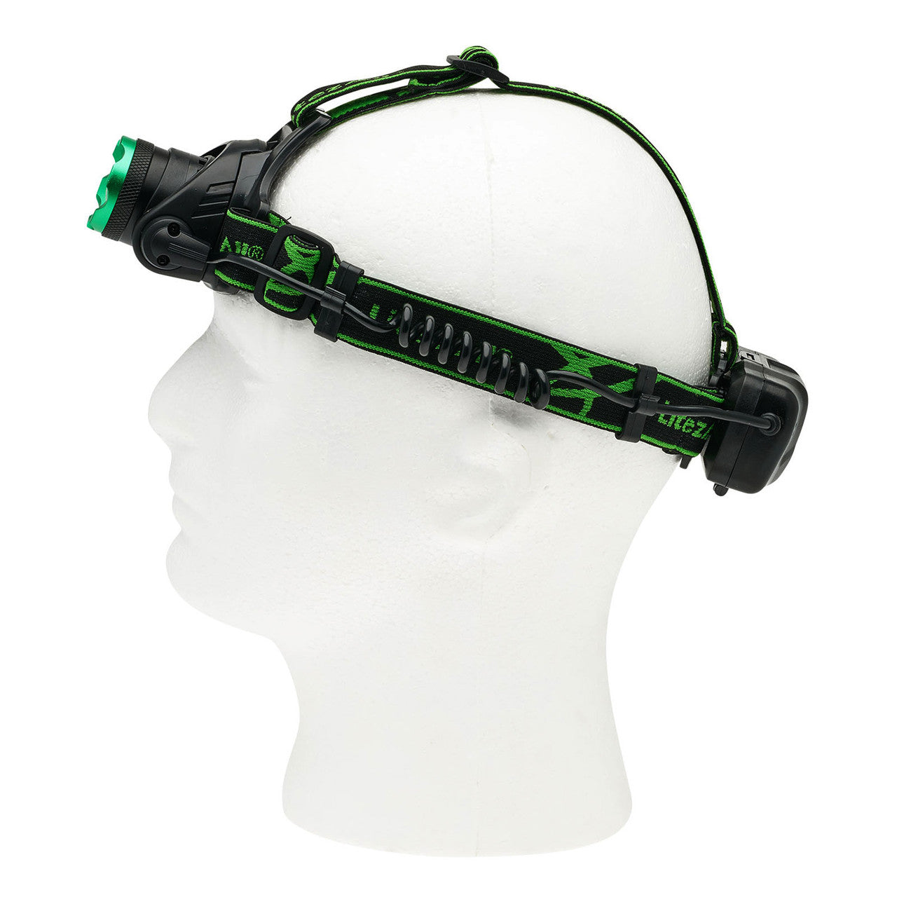 LitezAll Rechargeable Head Torch 1300 Lumens COB LED Technology 25188