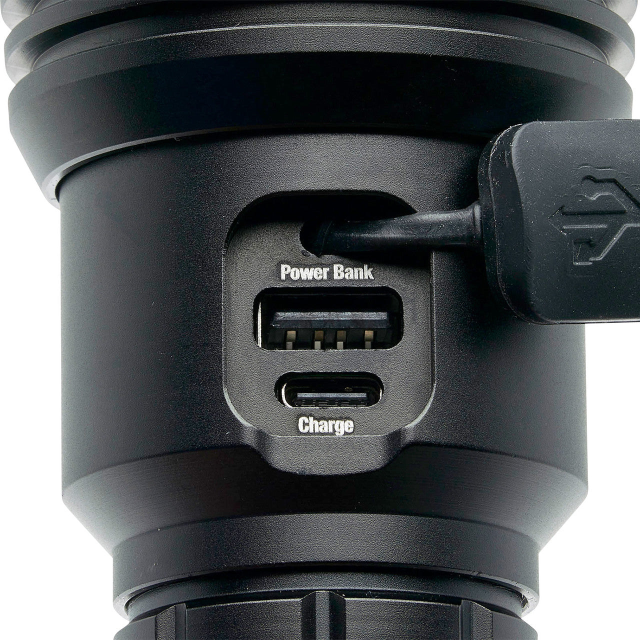 LitezAll Kolossus Rechargeable Tactical Torch & Power Bank 15,000 Lumens 25478