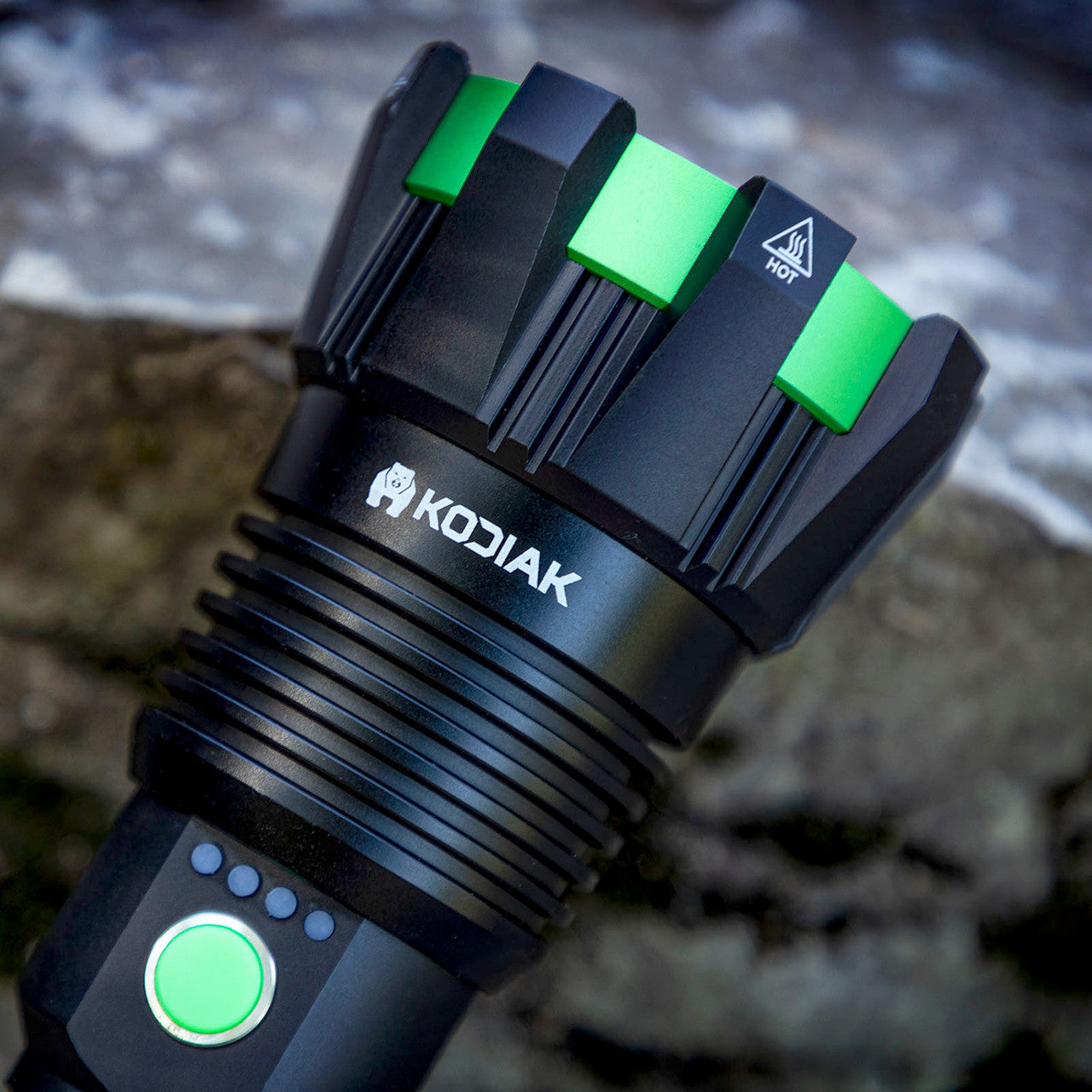 LitezAll Kolossus Rechargeable Tactical Torch & Power Bank 15,000 Lumens 25478