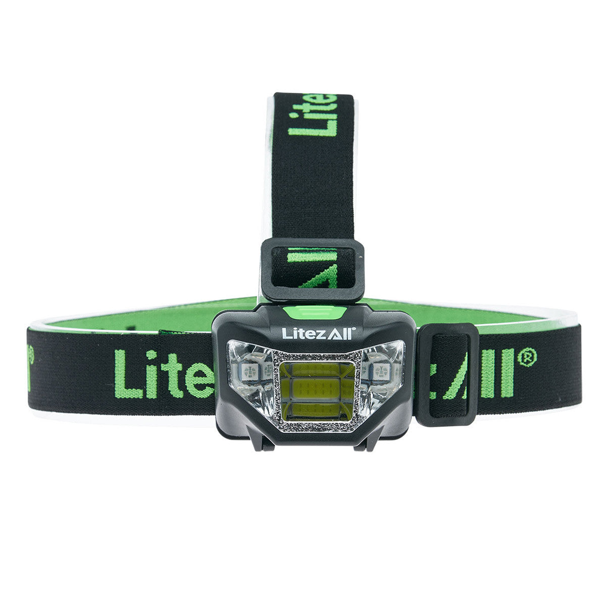 LitezAll 2 Flashlights And Head Torch Triple Pack Rechargeable 27625