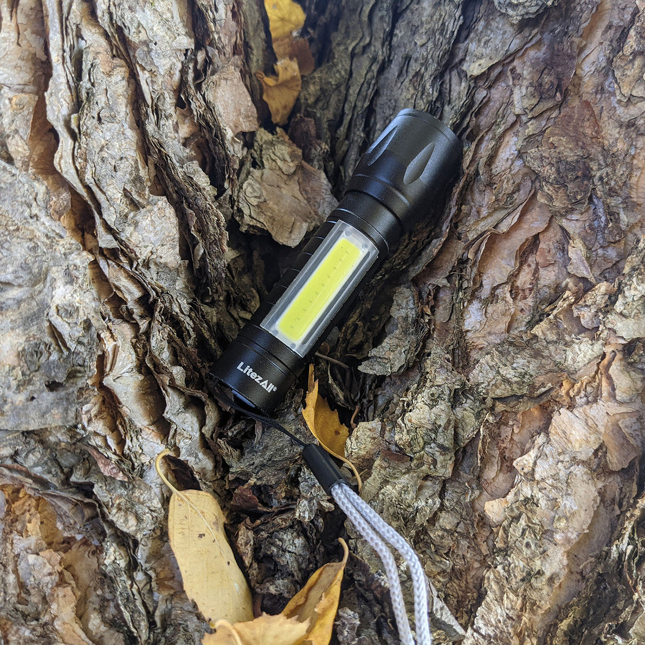 LitezAll Mini Rechargeable Torch and Task Light 120 Lumens Lithium Ion 24556