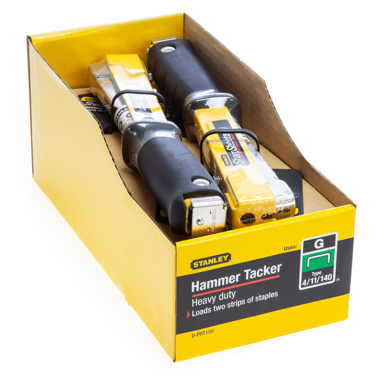 Stanley Sharp Shooter Hammer Tacker For Furniture Fabrication Building 0-PHT150