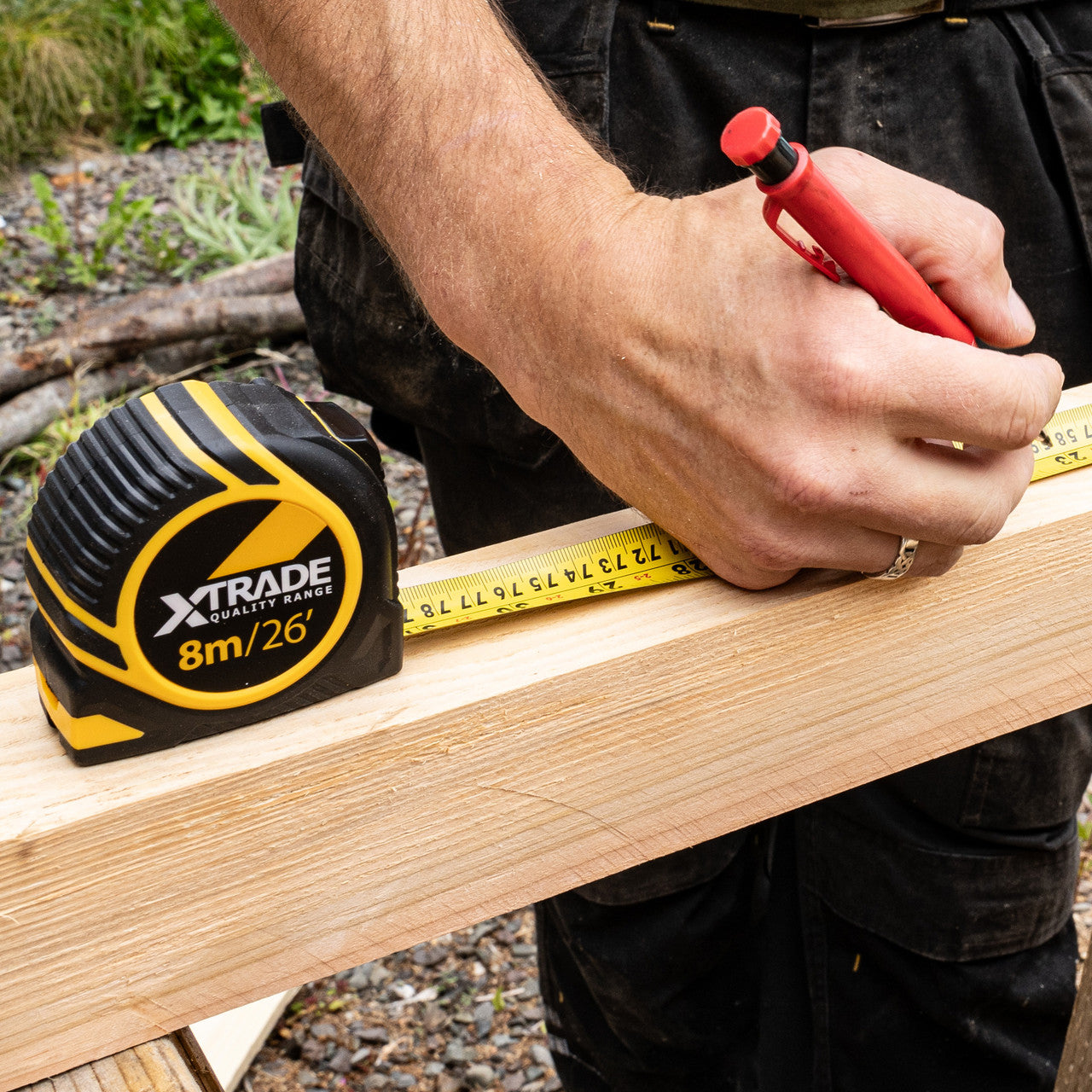 XTrade Metric Imperial Tape Measure 8m X0900032