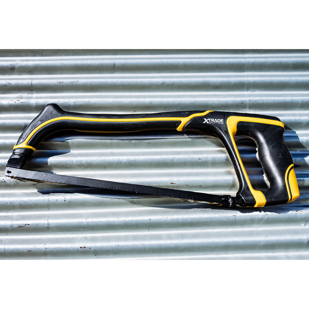 XTrade Pro Heavy Duty Hacksaw 300mm 12" Solid Frame Soft Grip Handle X0900020
