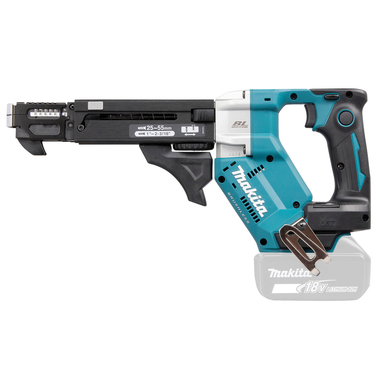 Makita 18V LXT Brushless Auto Feed Screwdriver Body Only Trigger-Lock DFR551Z