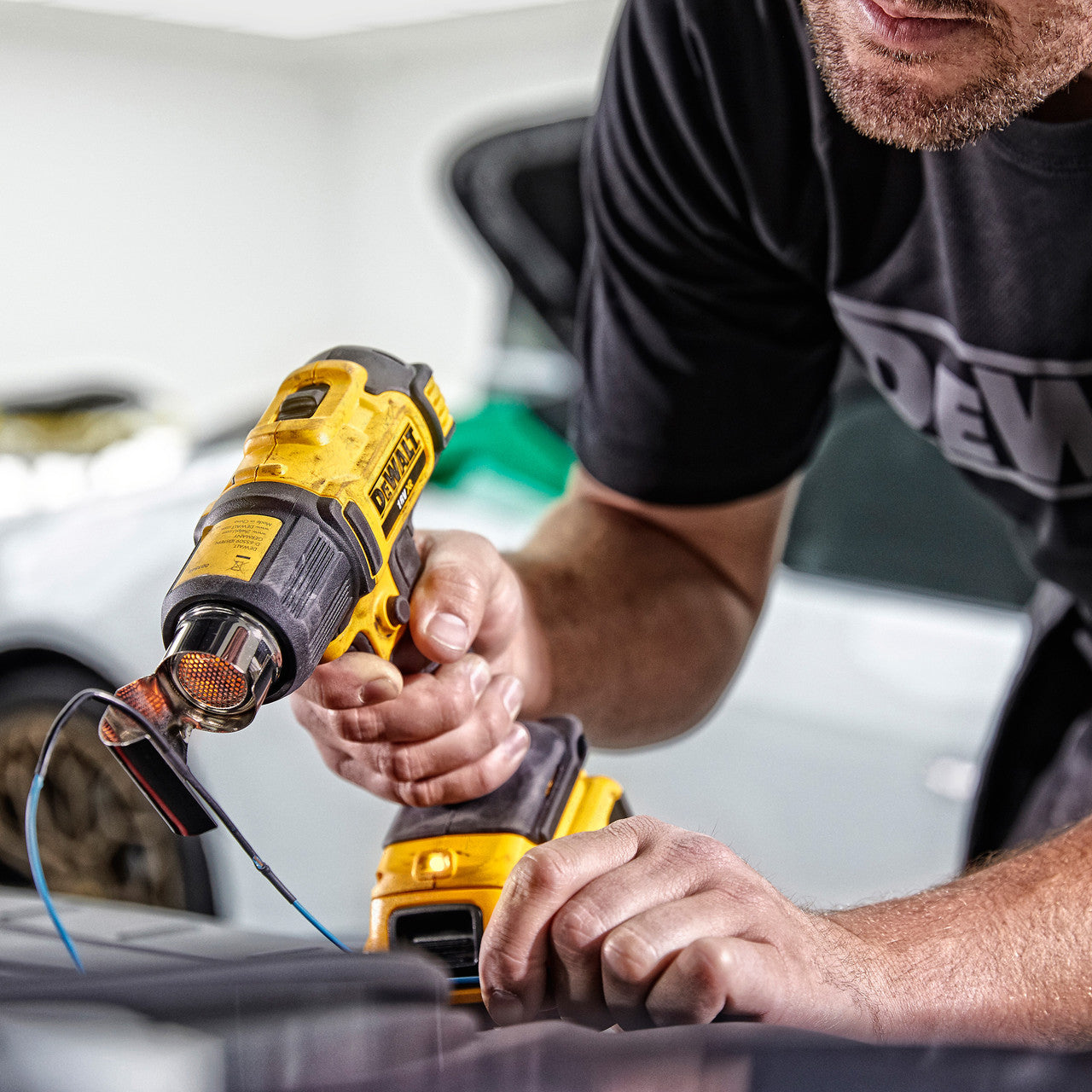 Dewalt 18V XR Heat Gun Body Only Temperature 290-530C LED Light DCE530N