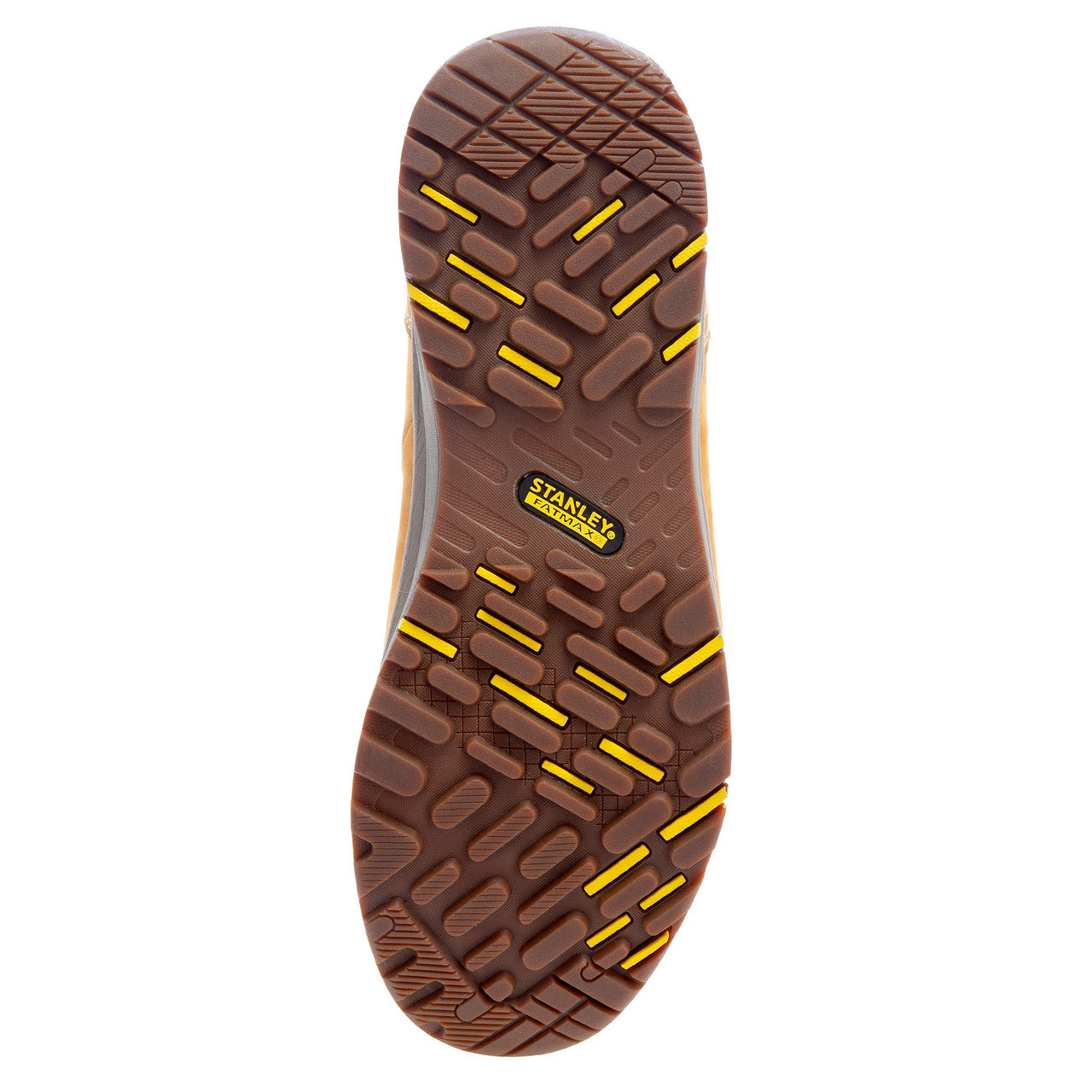 Stanley FatMax Bergen Safety Boots Honey Steel Toe And Midsole Size 8