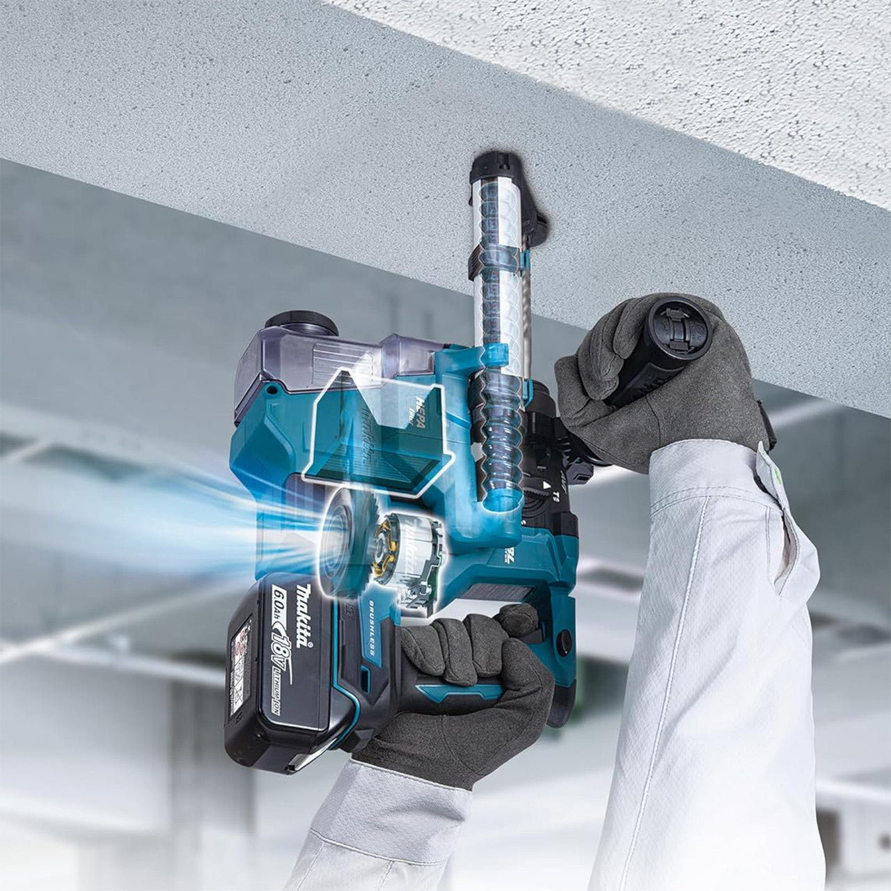 Makita 18V LXT Brushless SDS Plus Rotary Hammer Body Only 500W DHR183Z